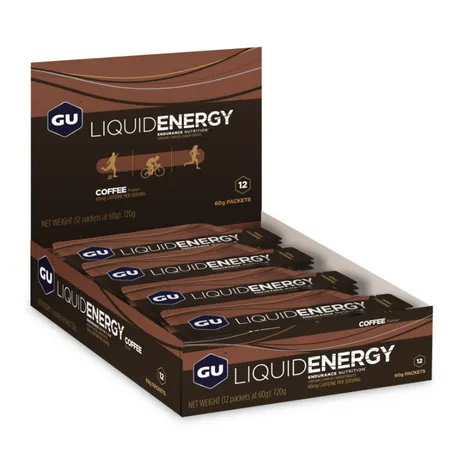 GU Energy Energy Caja de Geles Liquid Coffee