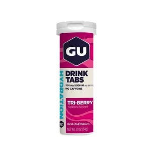 GU Energy Hydration Drink Tabs, Tri-Berry