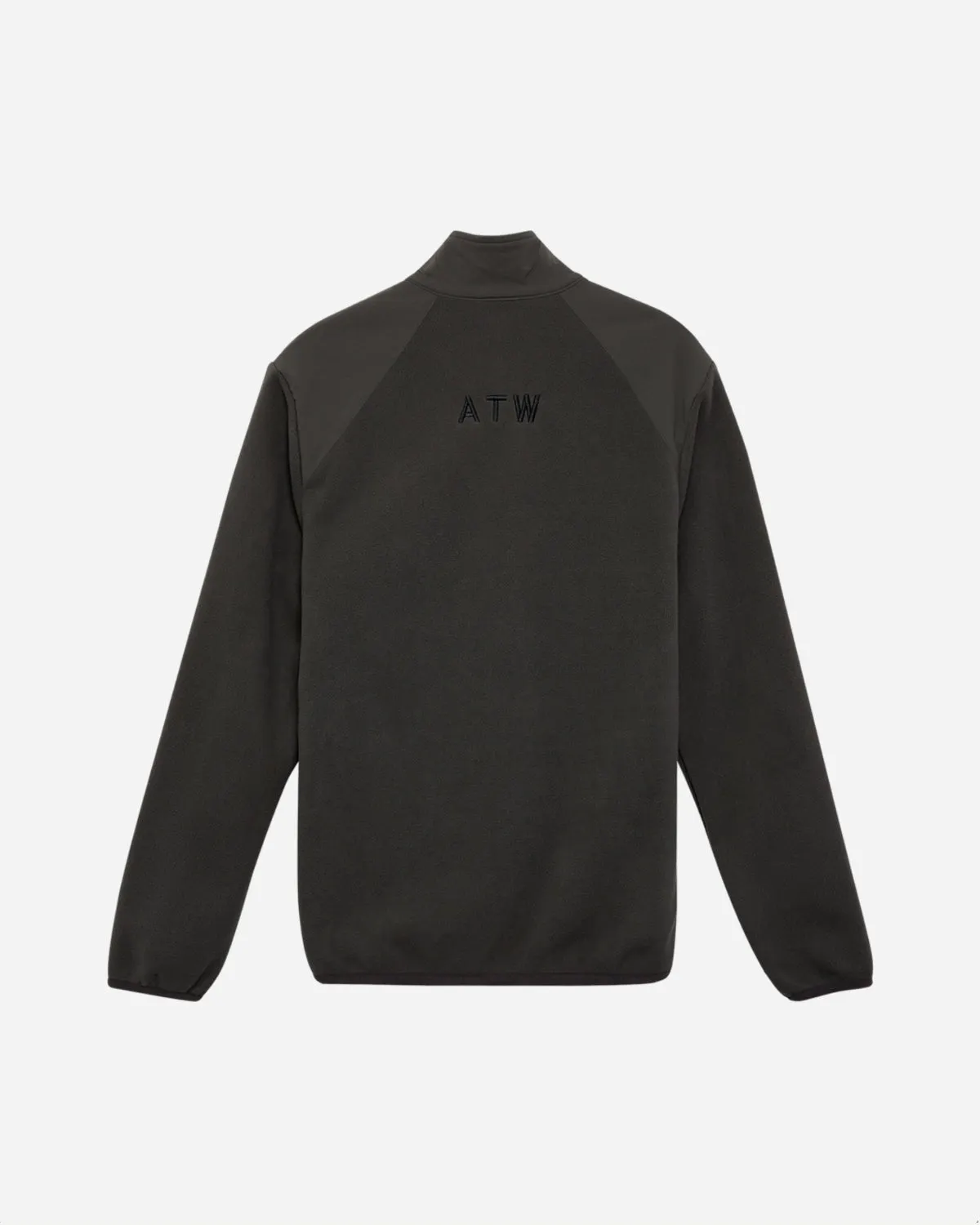 Halo Paneled Fleece Jacket - Raven