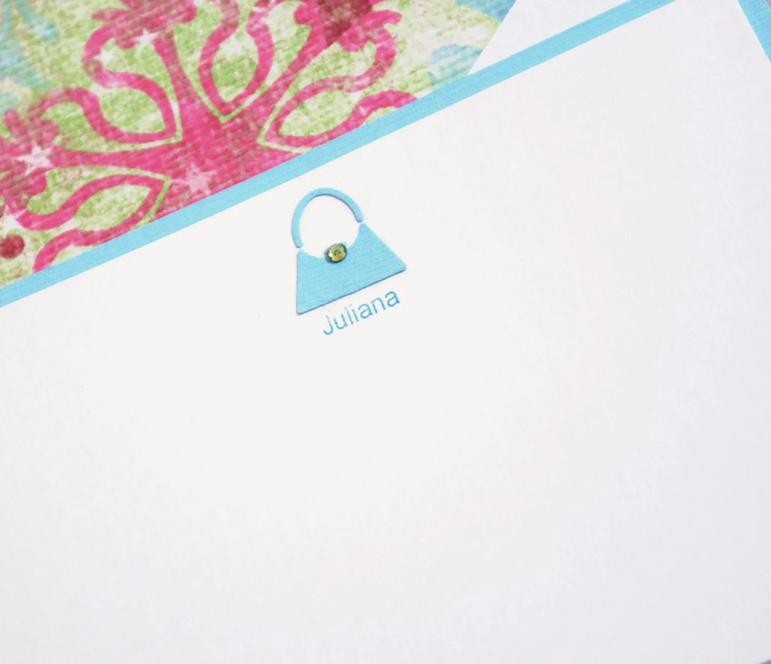 Handmade Purse Note Card