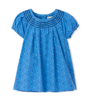 Hatley Dotty Smocked Dress