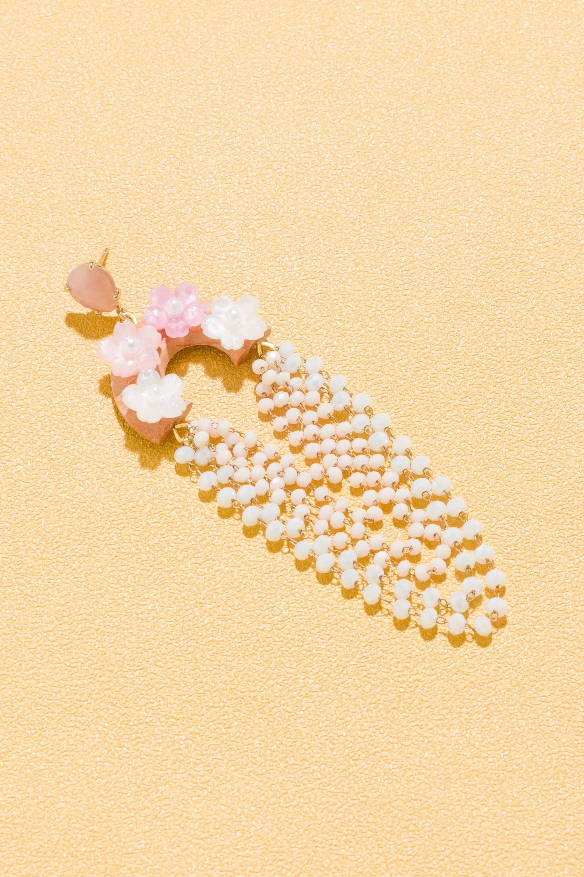Hazel Beaded Artisan Earrings