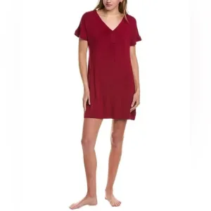 HB by Hale Bob Berry Modal T-Shirt Sleep Dress, Medium &amp; Large