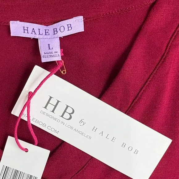 HB by Hale Bob Berry Modal T-Shirt Sleep Dress, Medium &amp; Large