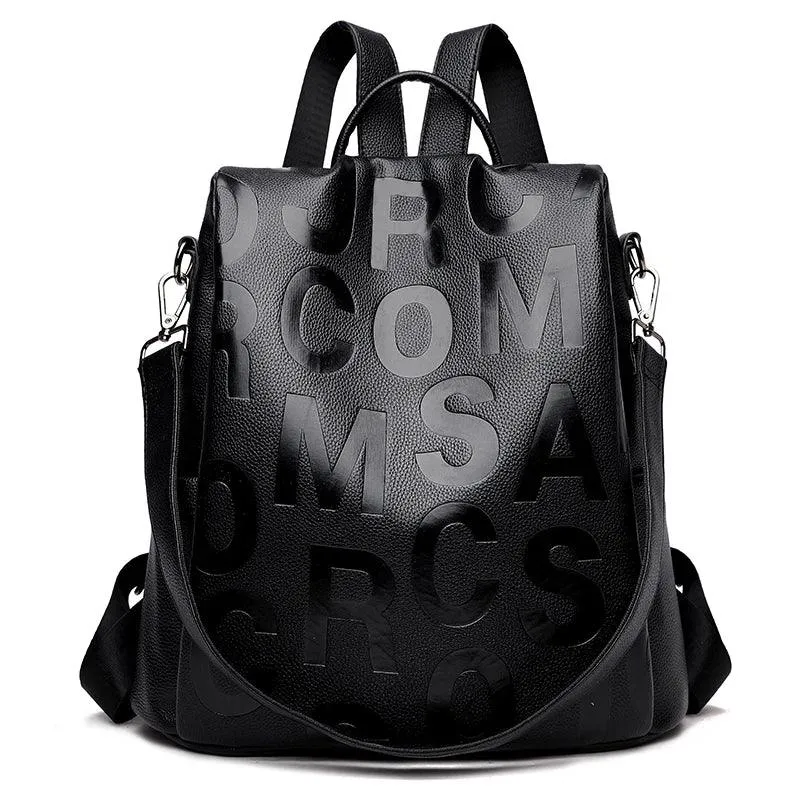 High-Quality Women's Leather Backpack