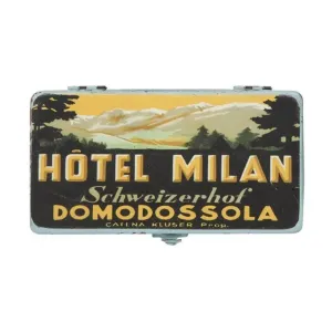 HOTEL MILAN DECORATIVE VINTAGE BOX