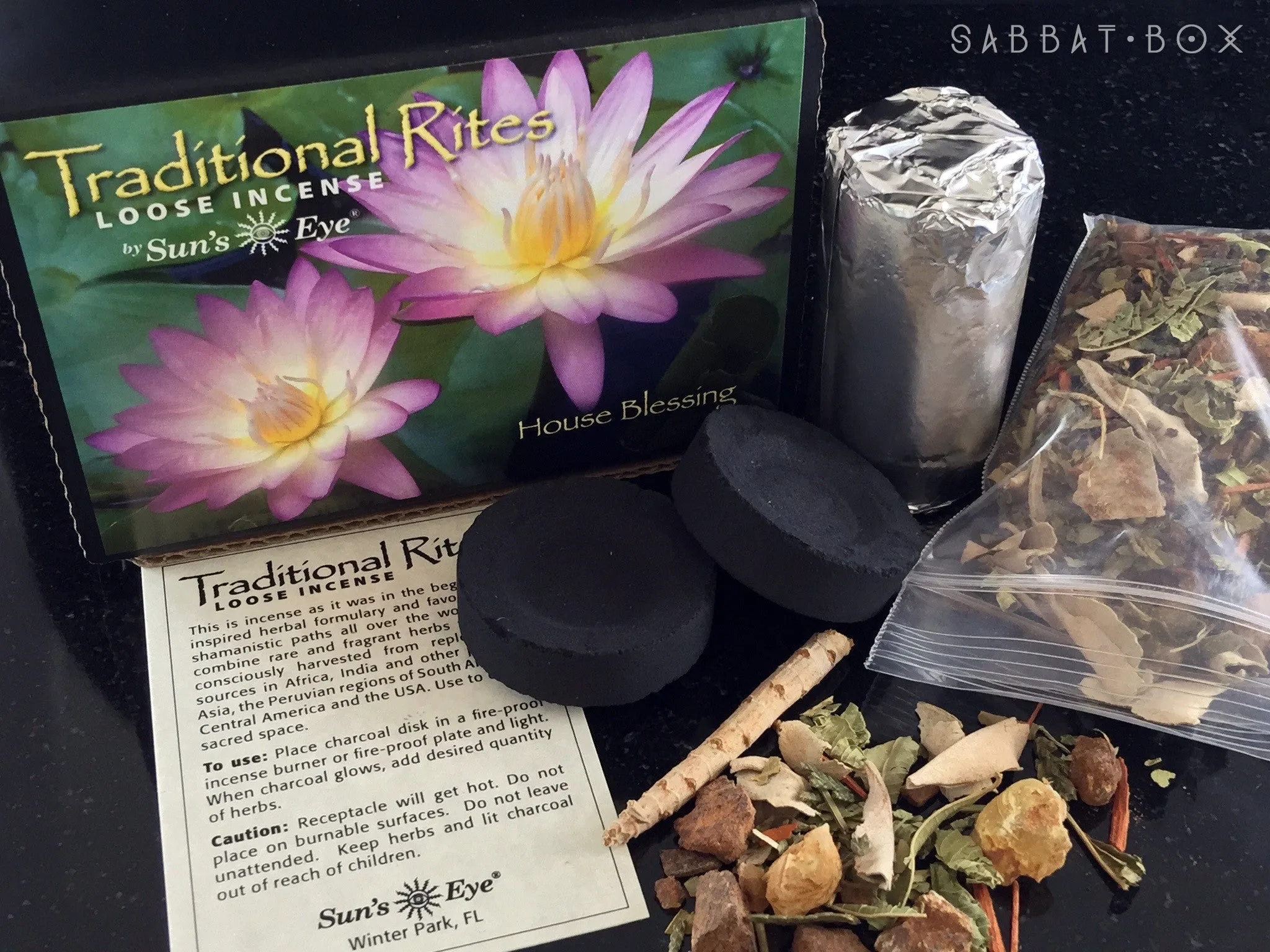 House Blessing Traditional Rites Loose Incense Kit