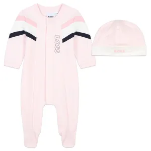Hugo Boss Baby Girls Sporty Pyjama Ensemble
