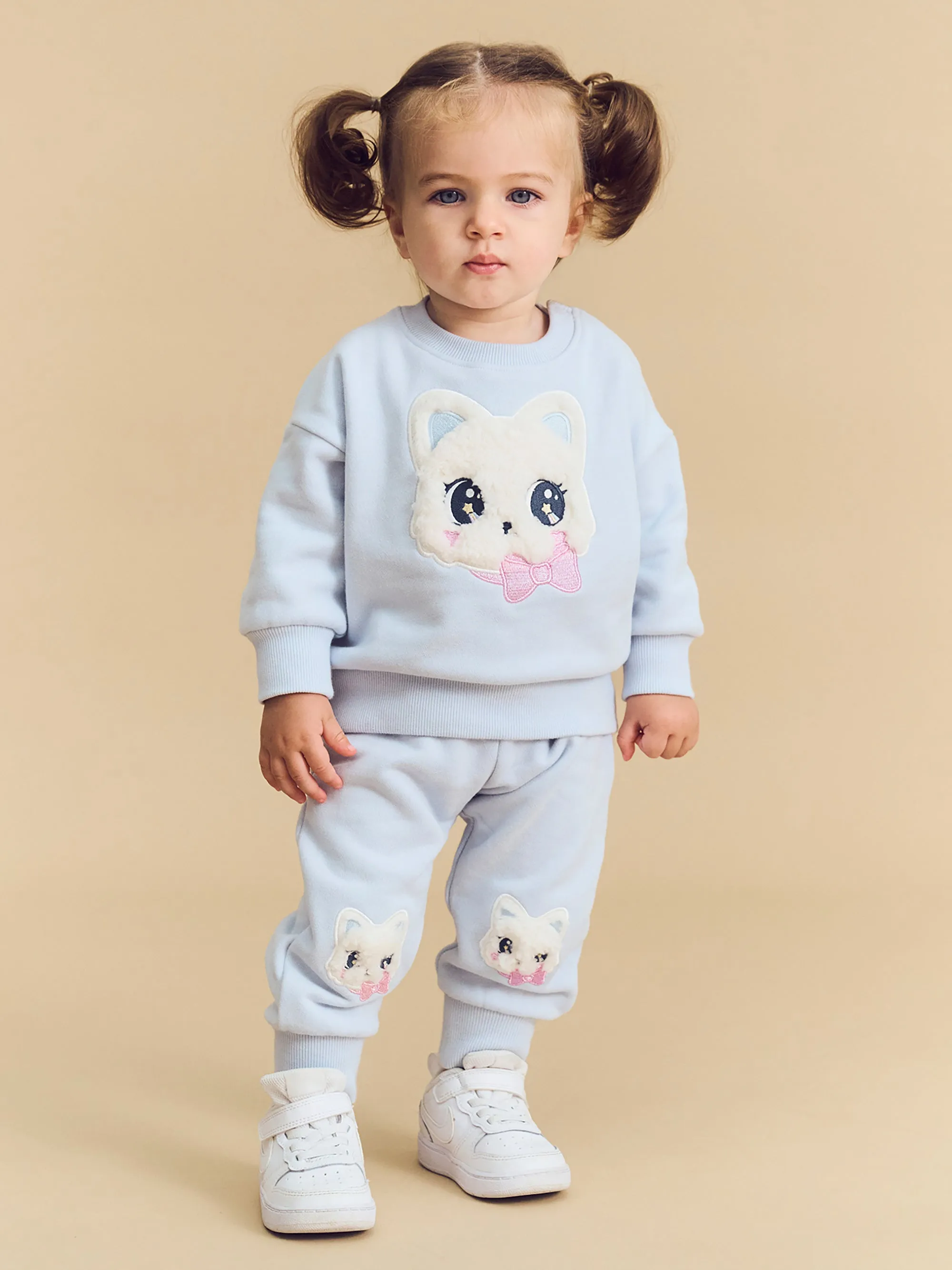 Huxbaby Furry Meow Meow Track Pant