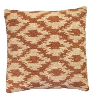 Ikat Camel Decorative Pillow