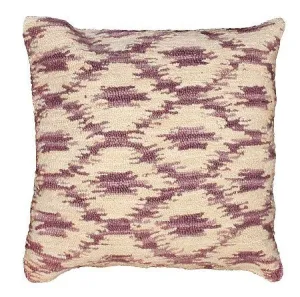 Ikat Cocoa Decorative Pillow