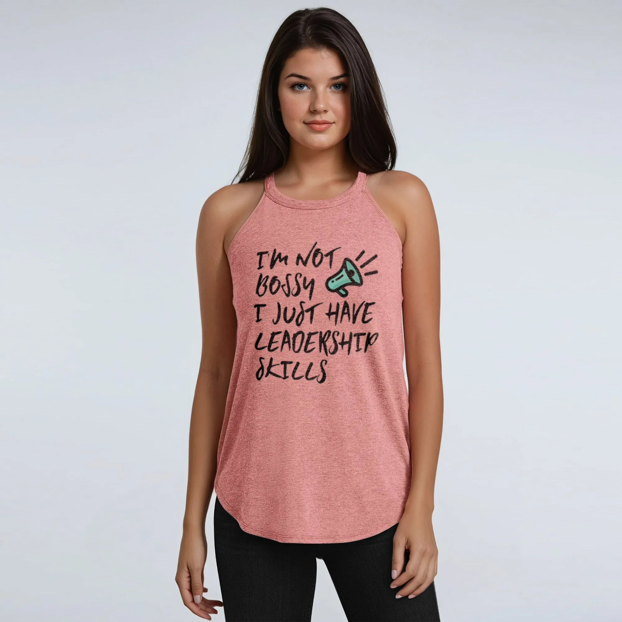 I'm Not Bossy Rocker Tank Top