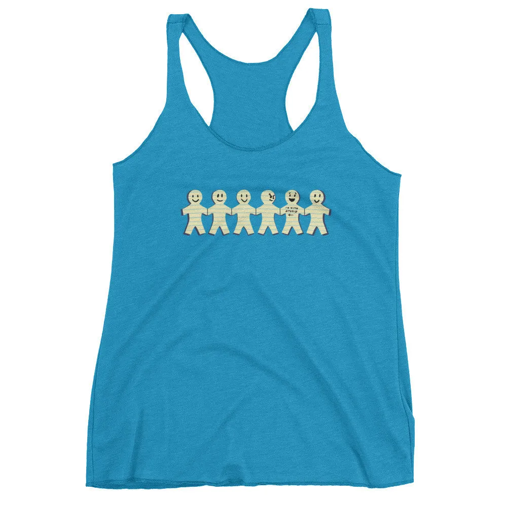 I'm with Stupid Tank Top