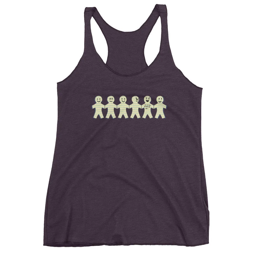 I'm with Stupid Tank Top