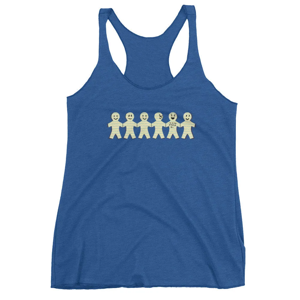 I'm with Stupid Tank Top