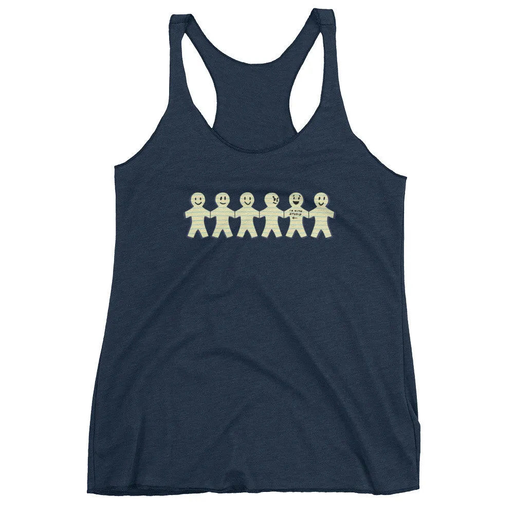 I'm with Stupid Tank Top