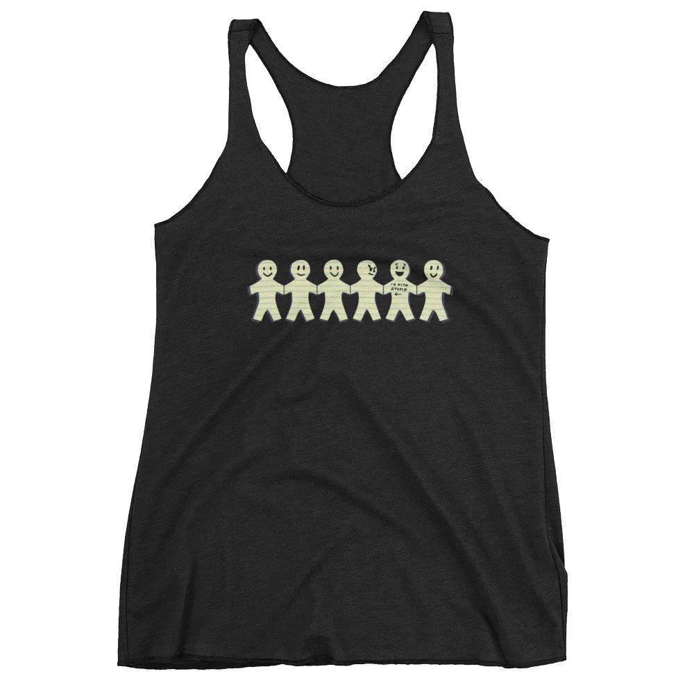 I'm with Stupid Tank Top