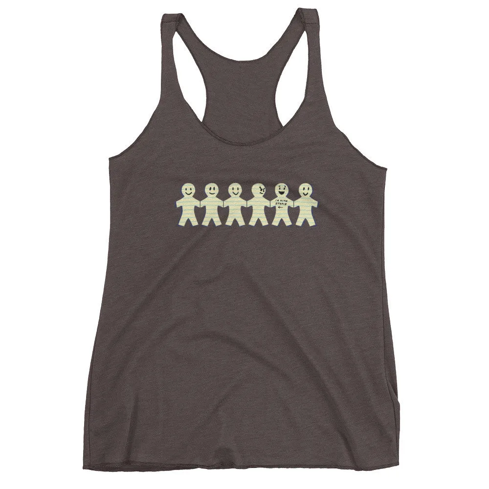 I'm with Stupid Tank Top