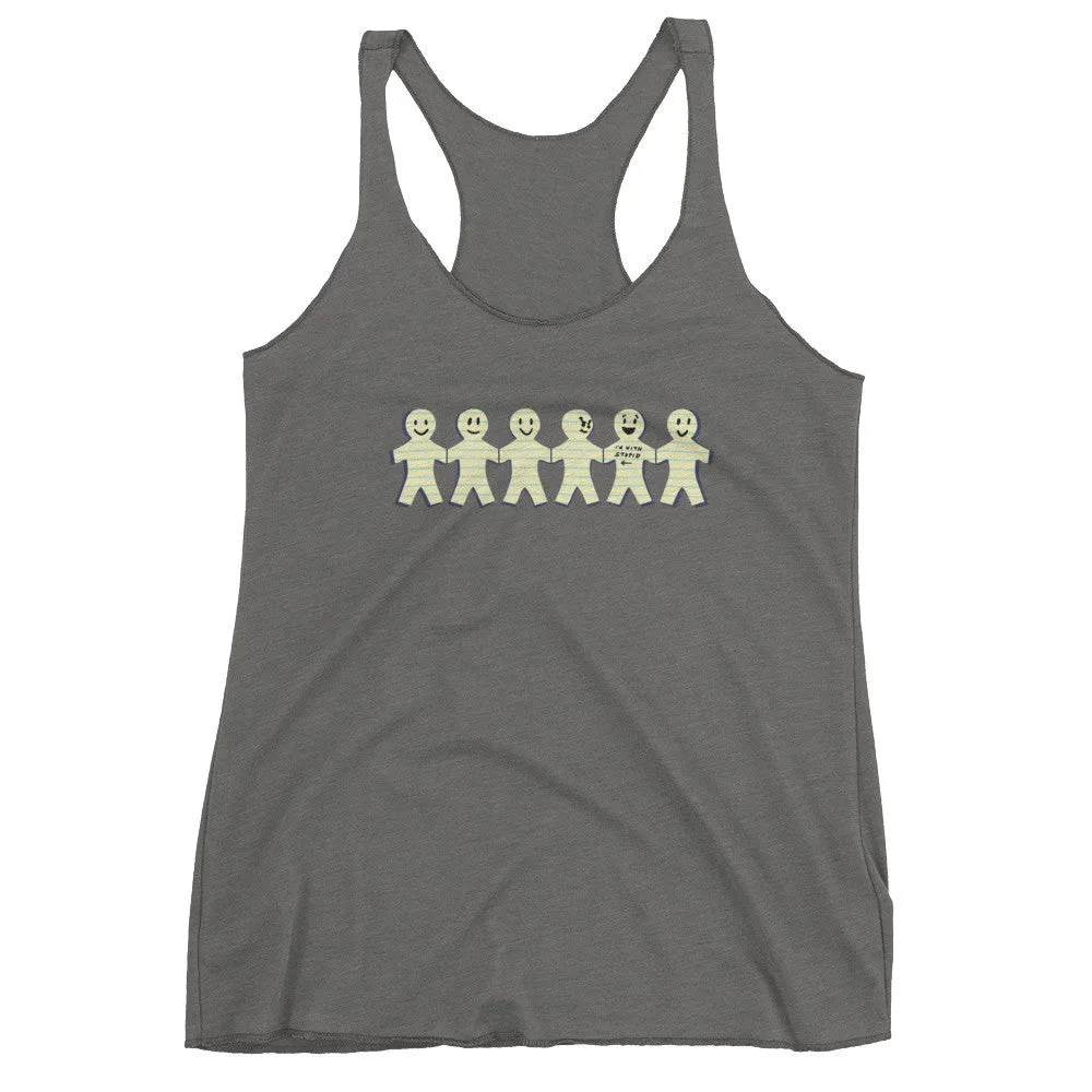 I'm with Stupid Tank Top