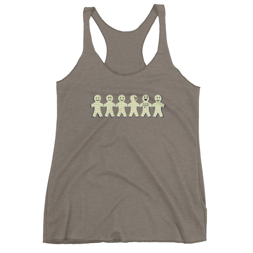 I'm with Stupid Tank Top