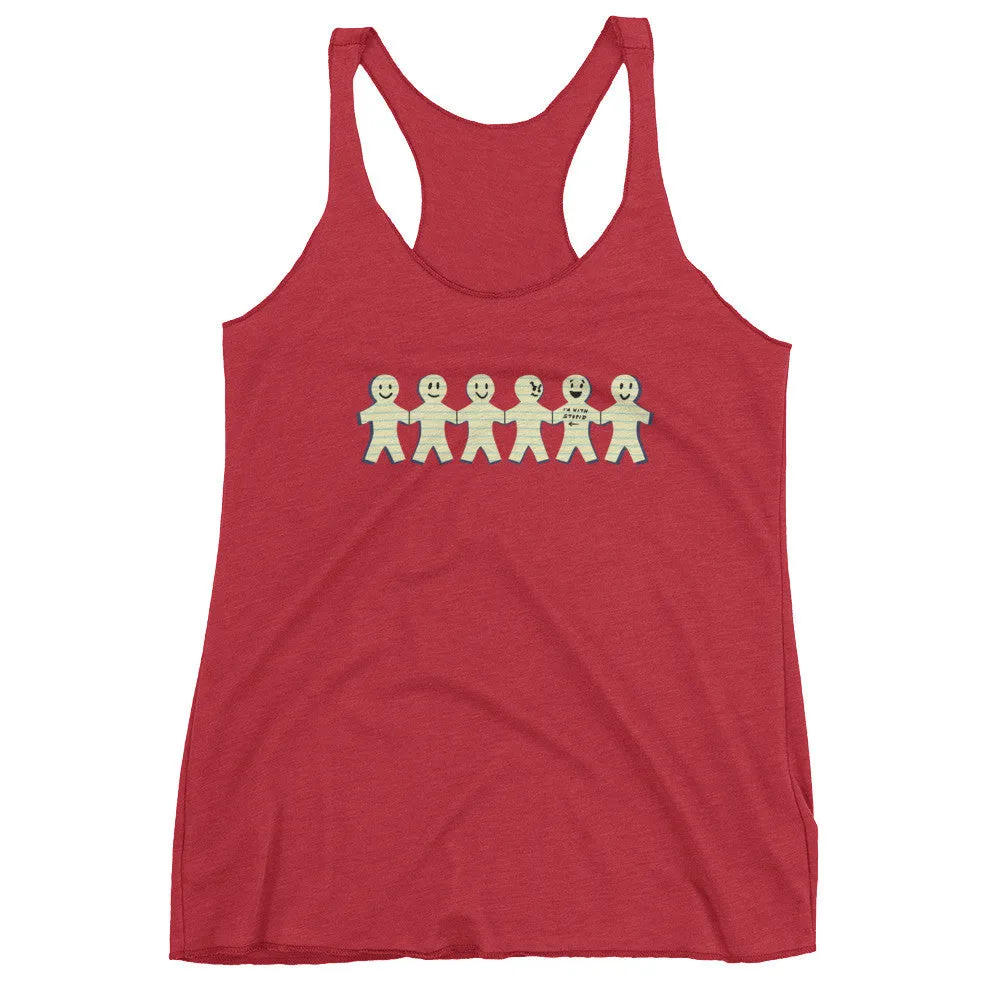 I'm with Stupid Tank Top