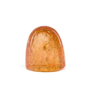 Imperial Topaz 33.31 Carat Tall Gemstone Cabochon