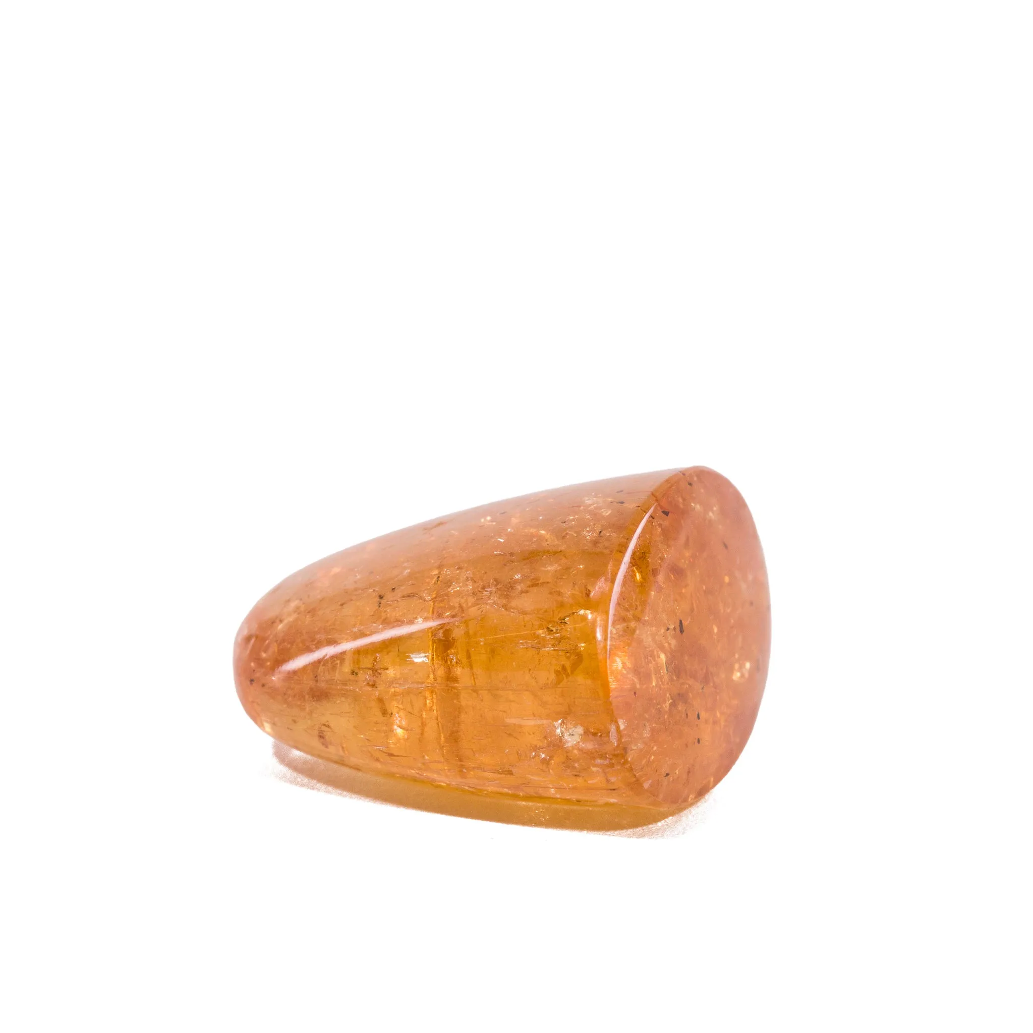 Imperial Topaz 33.31 Carat Tall Gemstone Cabochon