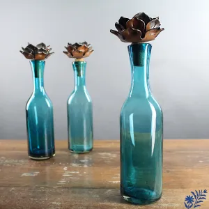 Jalisco Decanter. Hand Blown Glass Decanter