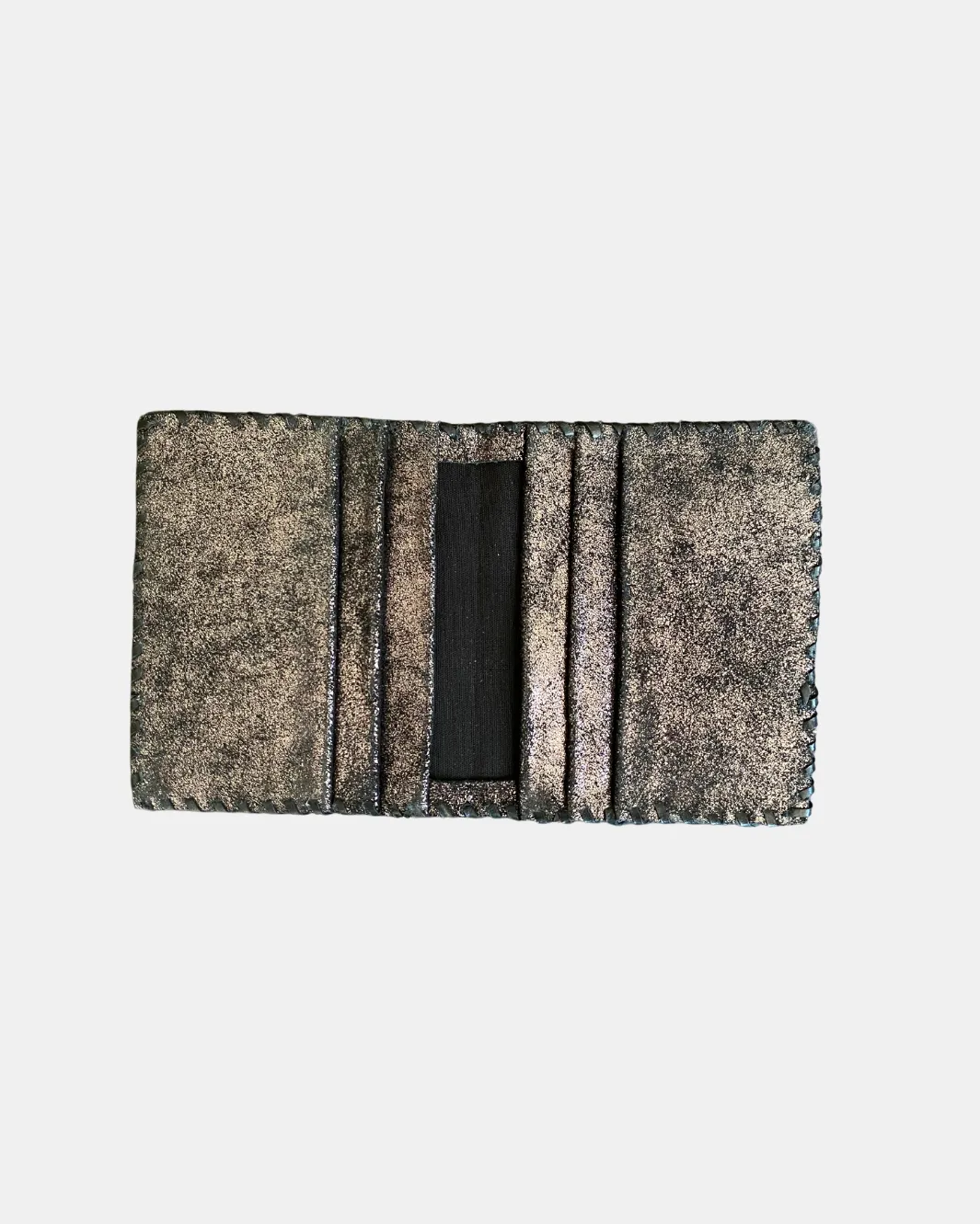 JANE FOLDING CARD HOLDER IN BLACK