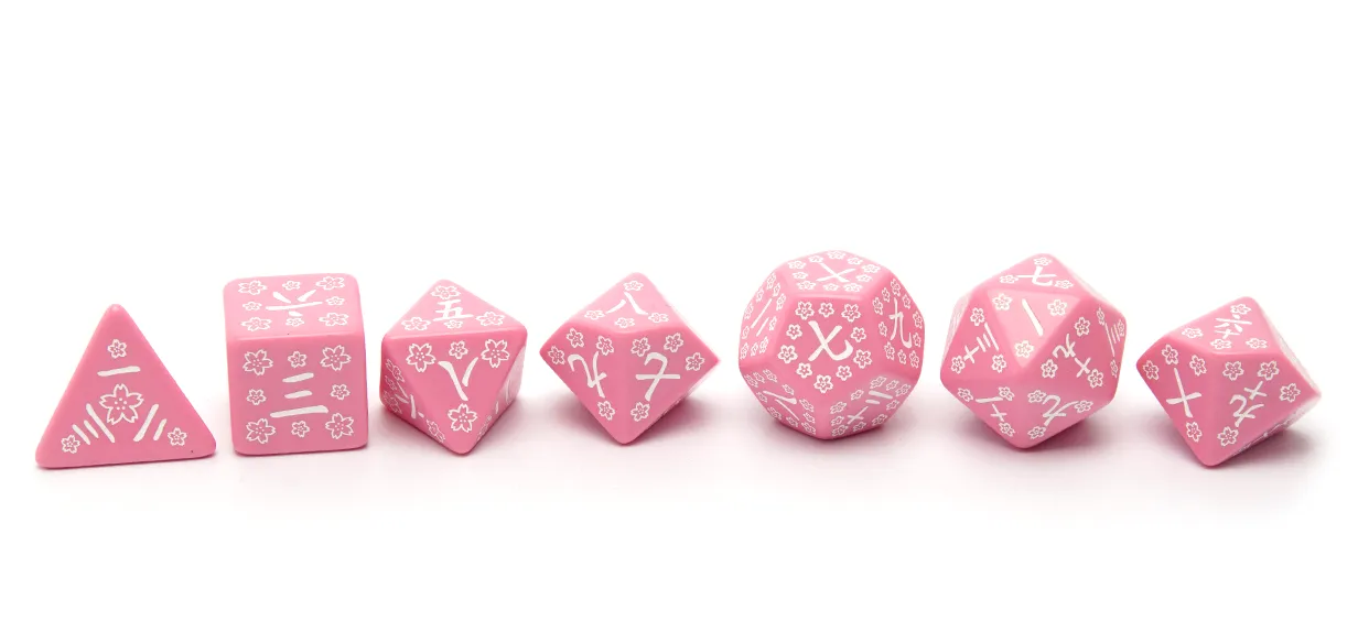 Japanese Dice Set - Sweet Spring Memory