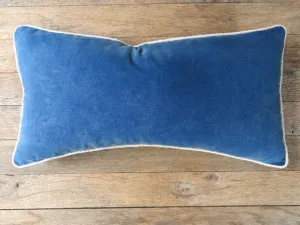 Japanese indigo rope -one of a kind pillow