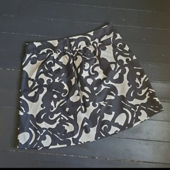 J.crew Abstract Skirt