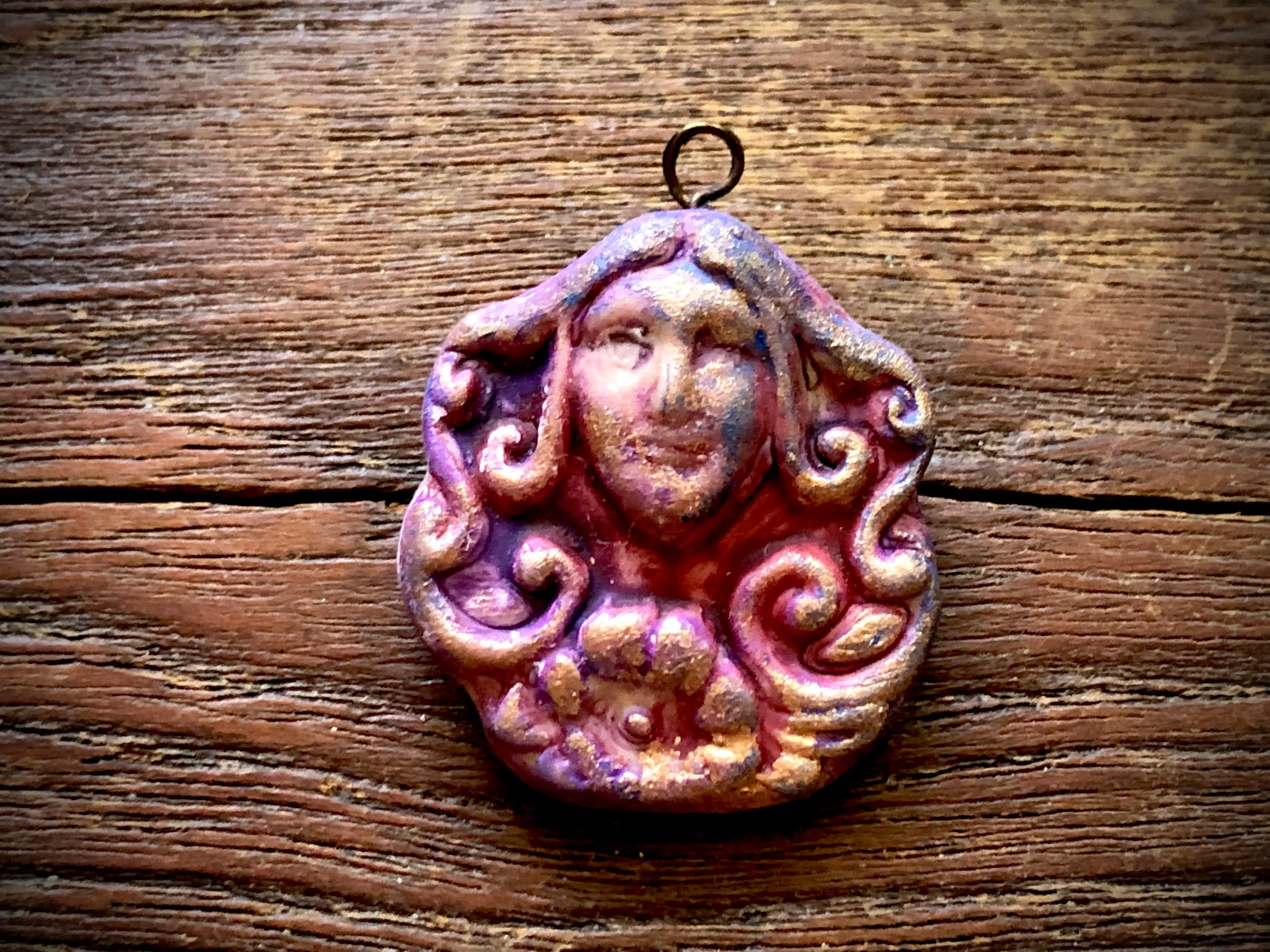 Jenny Davies-Reazor - Polymer Clay Pendant