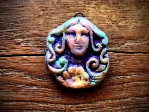Jenny Davies-Reazor - Polymer Clay Pendant