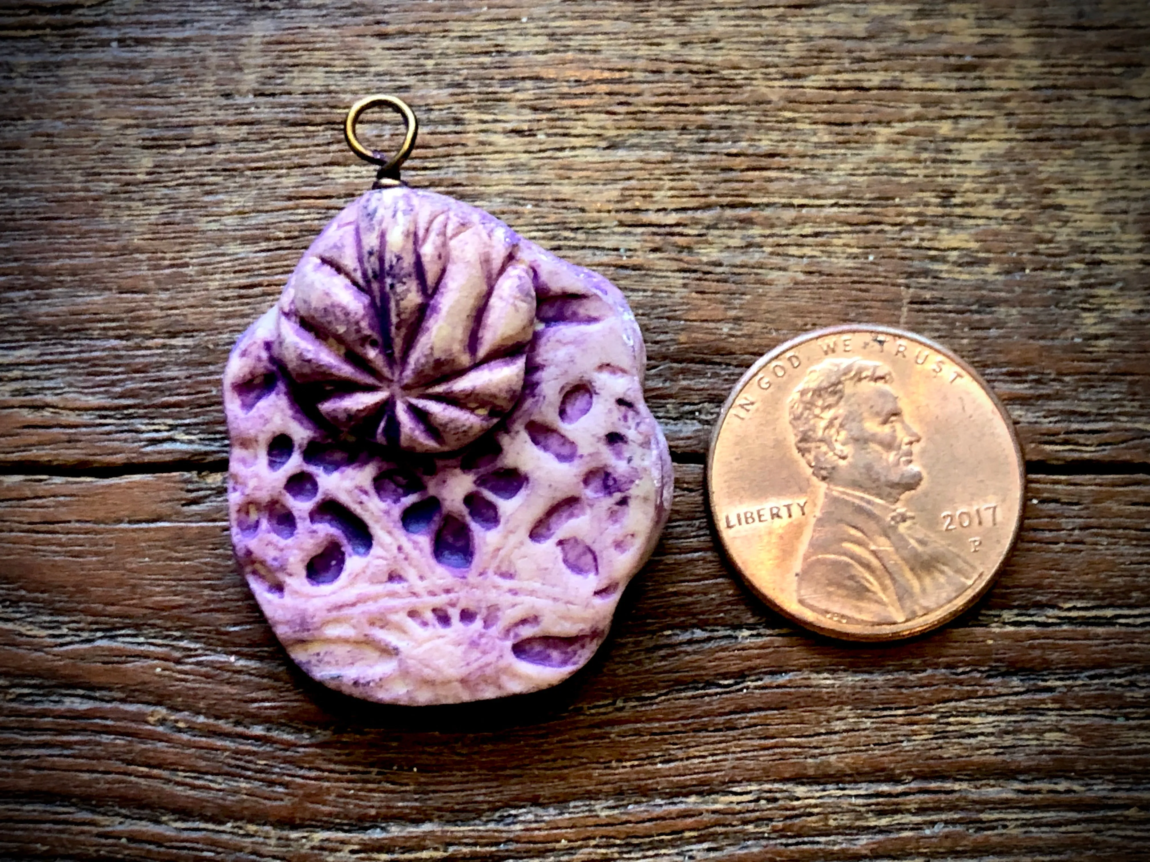 Jenny Davies-Reazor - Polymer Clay Pendant