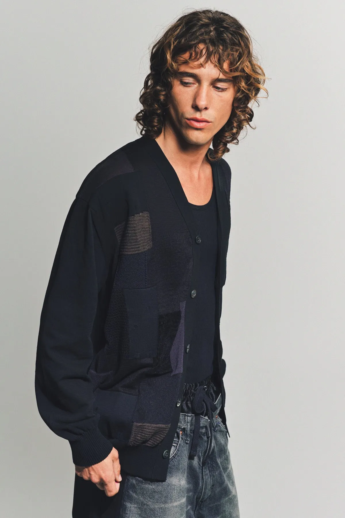 JUNYA WATANABE | MIX INTARSIA CARDIGAN