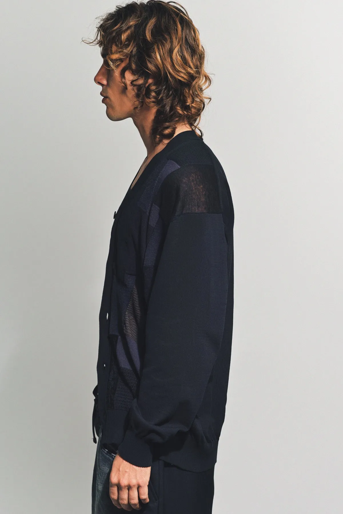 JUNYA WATANABE | MIX INTARSIA CARDIGAN
