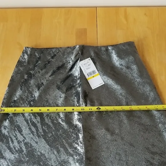 Karen Kane Night Lights Metallic Midi Skirt