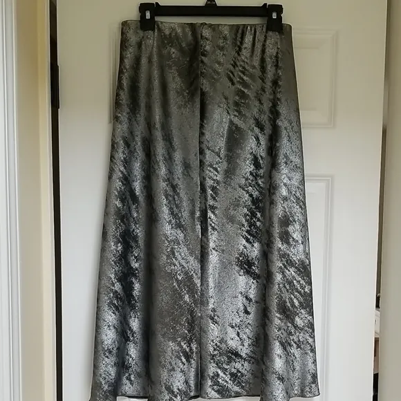 Karen Kane Night Lights Metallic Midi Skirt
