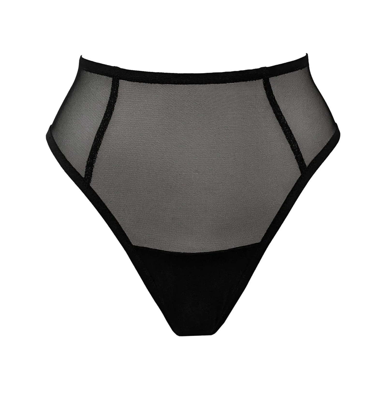 Kayleigh Peddie: Azalea Ouvert Brief - Black