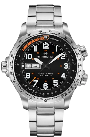 KHAKI X-WIND DAY DATE H77755133