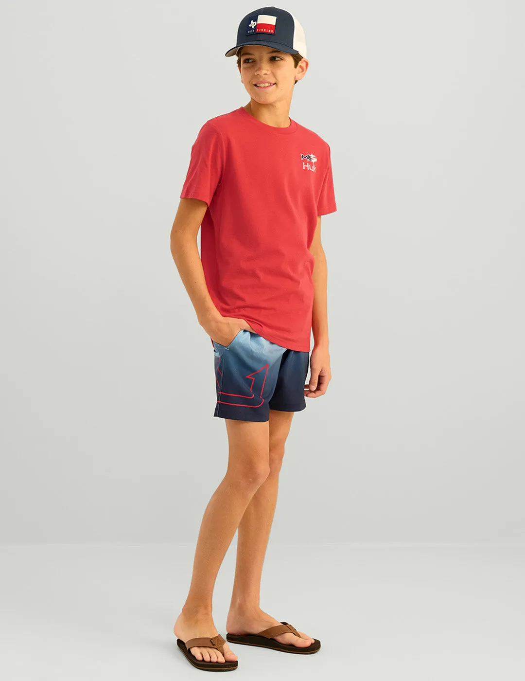 Kids Fish Huk Tee
