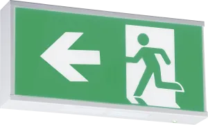 Knightsbridge EMRUNL Running Man Legend with Left Facing Arrow for EMRUN