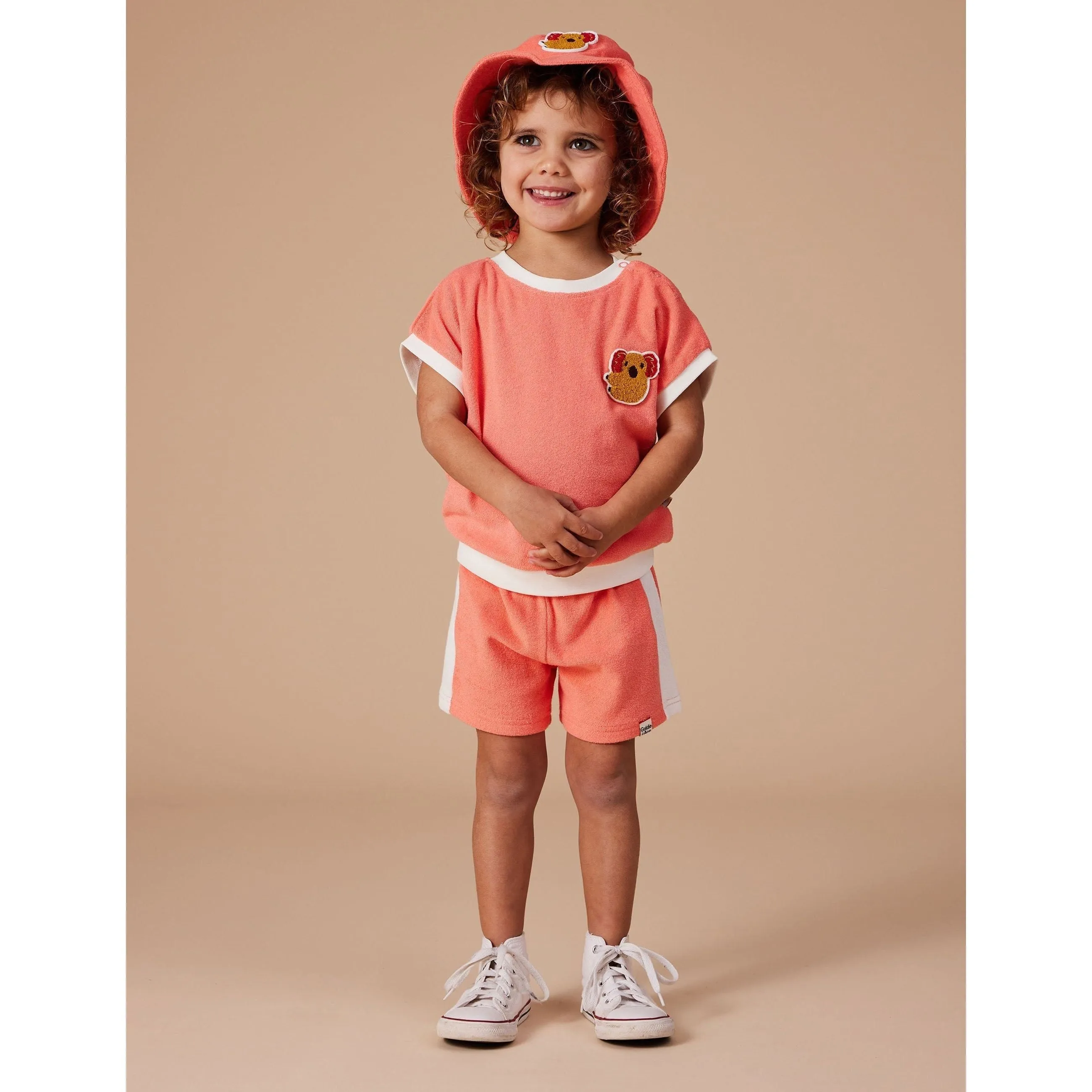 Koala Hug Terry Towelling Relaxed Tee