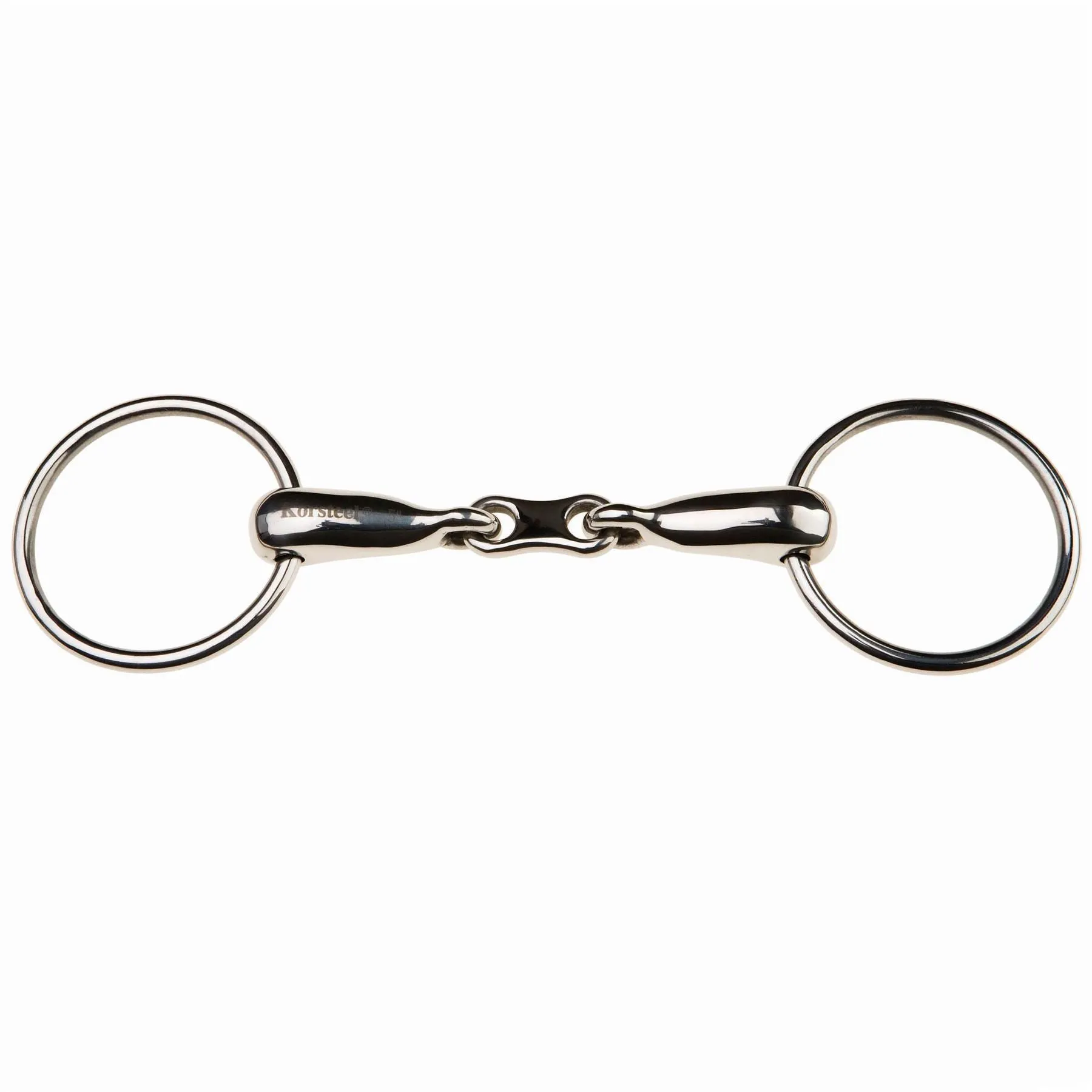 Korsteel Hollow Mouth Loose Ring French Link Snaffle