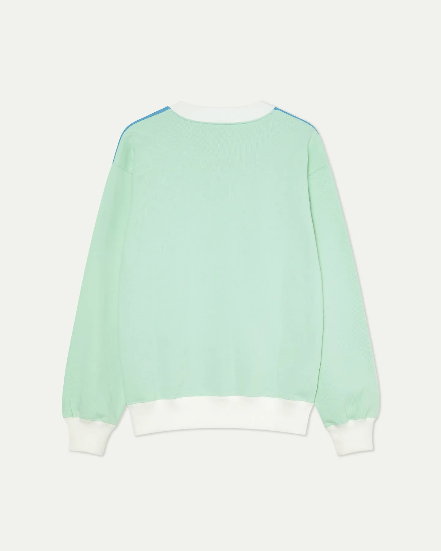 La Paz - Doria Logo Sweat - Azure/Green Spray