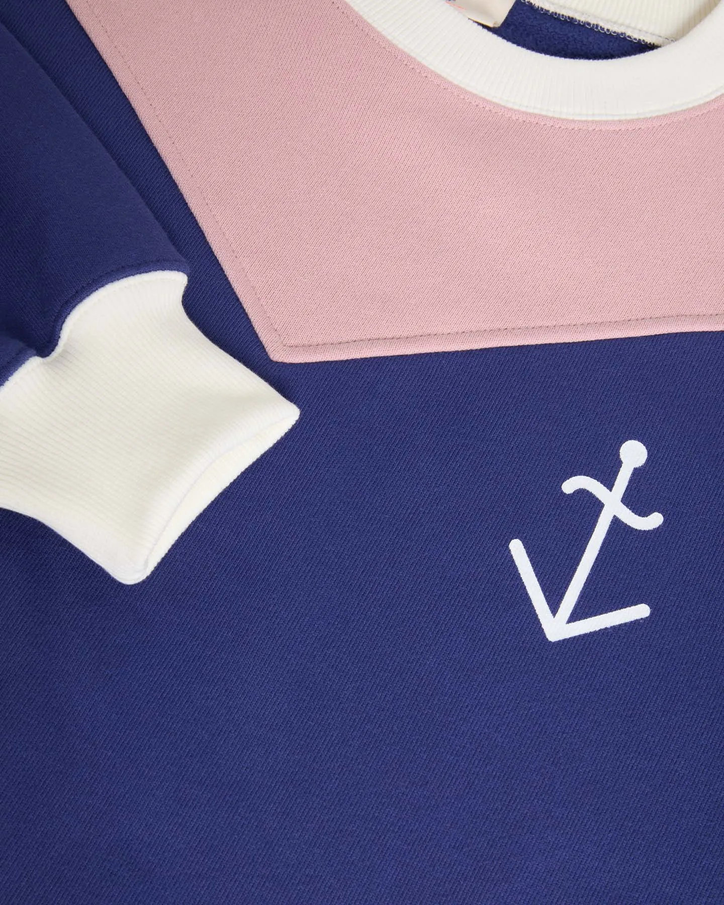La Paz - Doria Logo Sweat - Clay/Navy