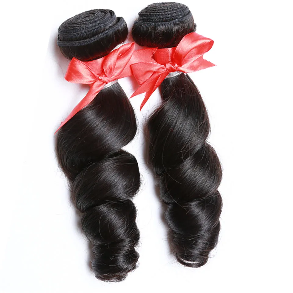 LACE CLOSURE -LOOSE WAVE   2 BUNDLES