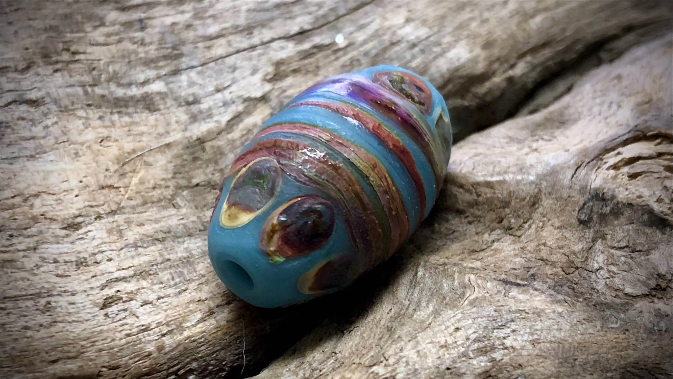 Lampwork Glass Bead by Diane Worthington