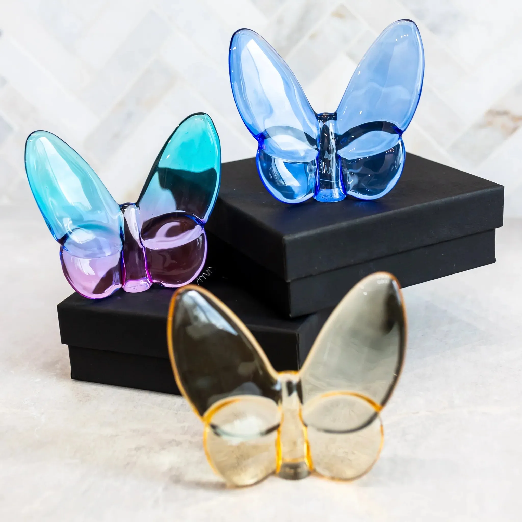 Large Crystal Butterfly